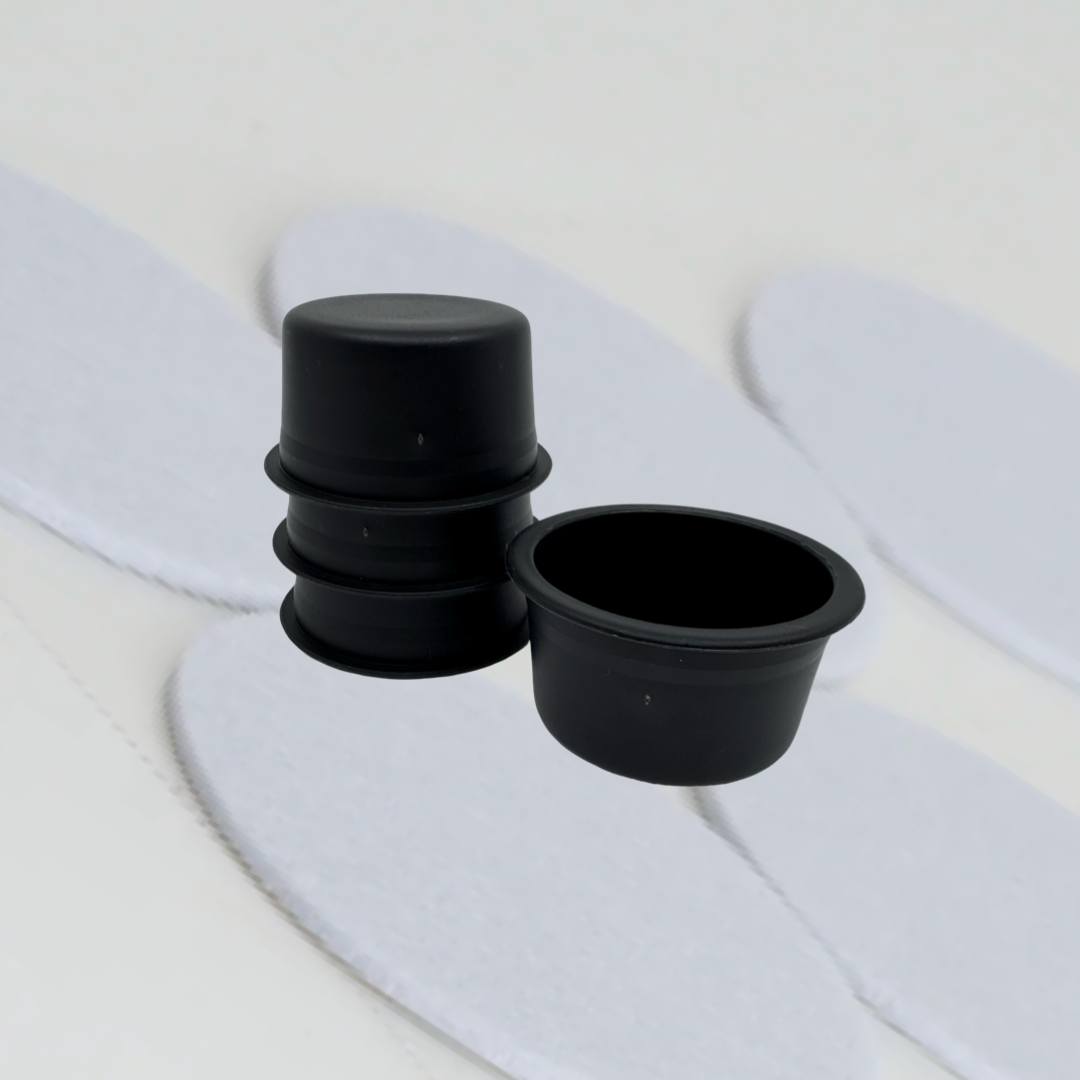Microppose Small Monotub Replacement Plugs, Filters & Liners